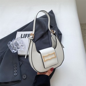 Women's new trendy fashion retro crescent armpit bag niche light luxury single shoulder crossbody small bag