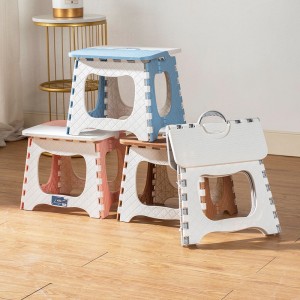 Foldable stool portable outdoor small stool household Mazar adult simple fishing chair train small chair