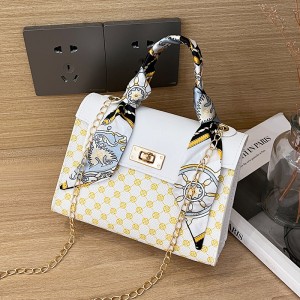 Ladies handbag fresh and sweet cross-body bag summer foreign trade bag women's bag floral Kelly bag