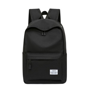 Men's canvas simple backpack arge capacity middle school student schoolbag computer travel